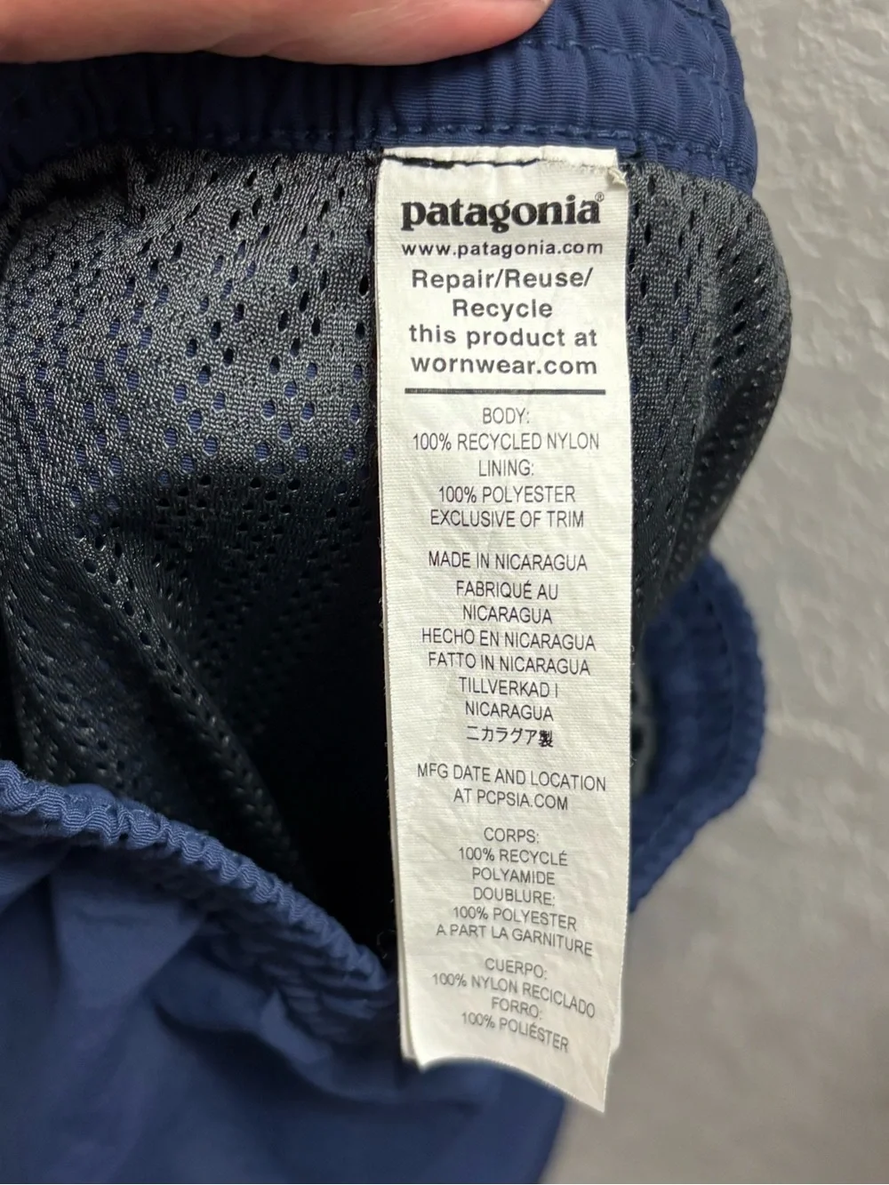 Patagonia men baggies